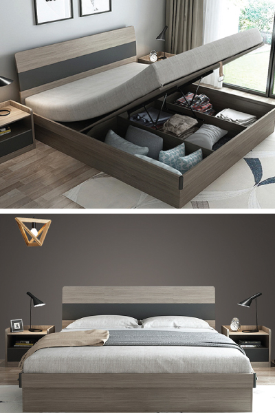 Karl Storage Bed, $399